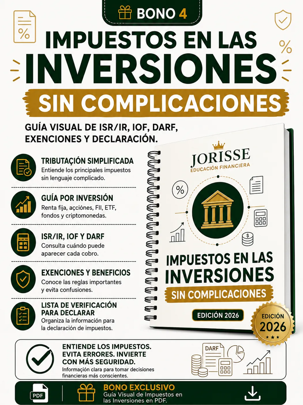 Impuestos en las Inversiones sin Complicaciones